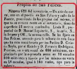 Corral en calle La Fuente