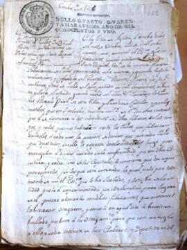 Escritura de agregación al Montepío de Fabricantes de Paños de Rosa Pascual, maestra fabricante d...