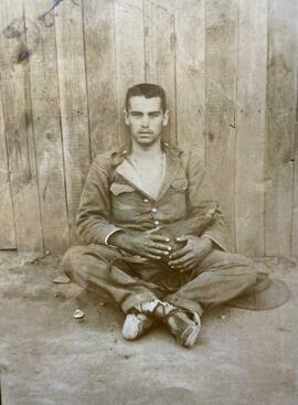 Retrato con uniforme militar de Esteban Sevillano Calvo