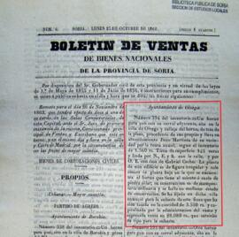 Horno en la Calleja de Ólvega