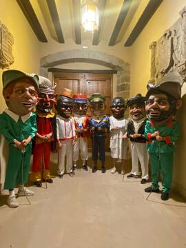 Cabezudos del Ayuntamiento de Ágreda