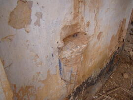 Interior de la Ermita del Cerrado de la Misa