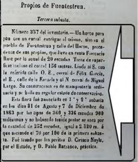 Horno para pan en Fuentestrún