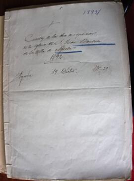 Cuentas de reparación de las obras de la Iglesia de San Juan Bautista de la villa de Ágreda