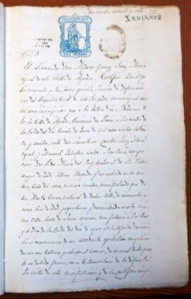 Certificado de defunción y escritura de otorgamiento de testamento de Dª María Marta Casas Lumbre...