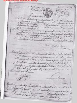 Expediente matrimonial de Gustavo Adolfo Bécquer con Casta Esteban Navarro