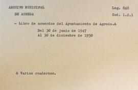 Libro de acuerdos del Ayuntamiento de la Villa de Ágreda