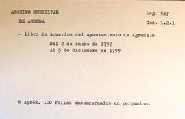 Libro de acuerdos del Ayuntamiento de la Villa de Ágreda