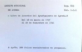 Libro de acuerdos del Ayuntamiento de la Villa de Ágreda