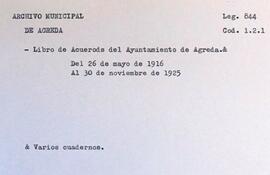 Libro de acuerdos del Ayuntamiento de la Villa de Ágreda