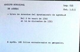 Libro de acuerdos del Ayuntamiento de la Villa de Ágreda