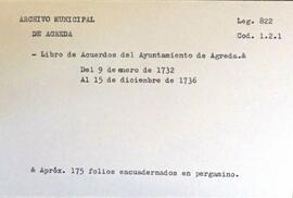 Libro de acuerdos del Ayuntamiento de la Villa de Ágreda