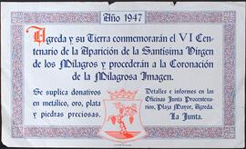 Ágreda y su Tierra conmemorán el VI Centenario de la Aparición de la Santísima Virgen de los Mila...