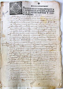 Documentos  de la Capellanía de Francisco Asensio Planillo (Licenciado)