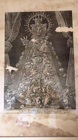 Verdadero retrato de Nuestra Señora de  los Milagros